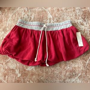 NWT Urban Outfitters Out From Under Sweat Style Mini Bubble Skirt